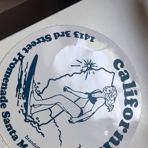 brandy melville stickers (w/vans,glossier&zumiez) - Picture 3 of 4